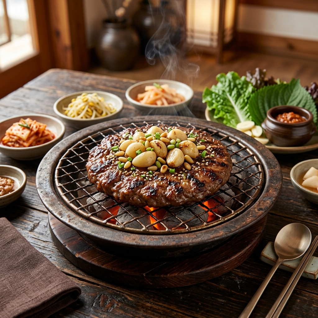 Eonyang Bulgogi (Chargrilled Minced Beef)