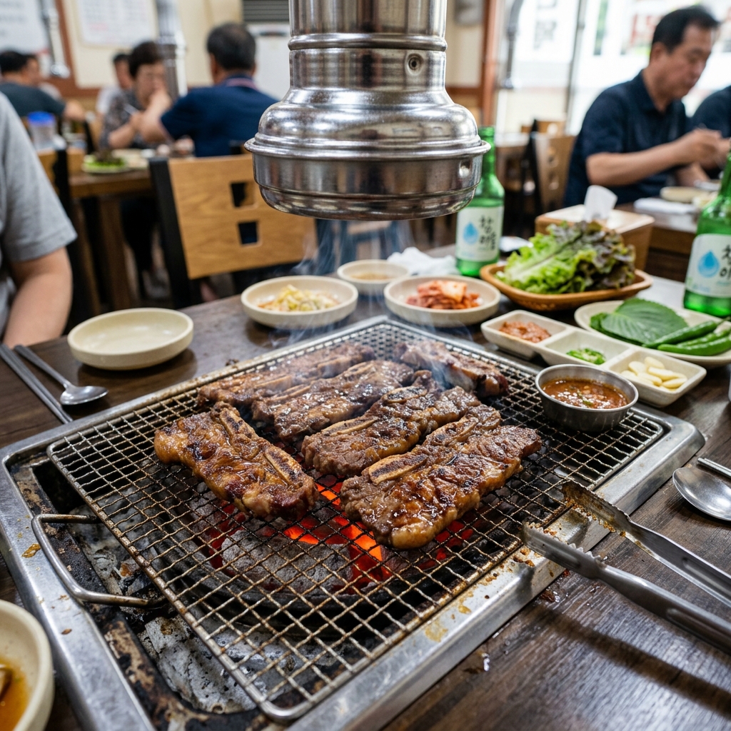Ulsan Galbi (Grilled Beef Ribs)